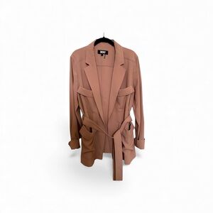 DKNY Women's Blazer in Soft Tan
